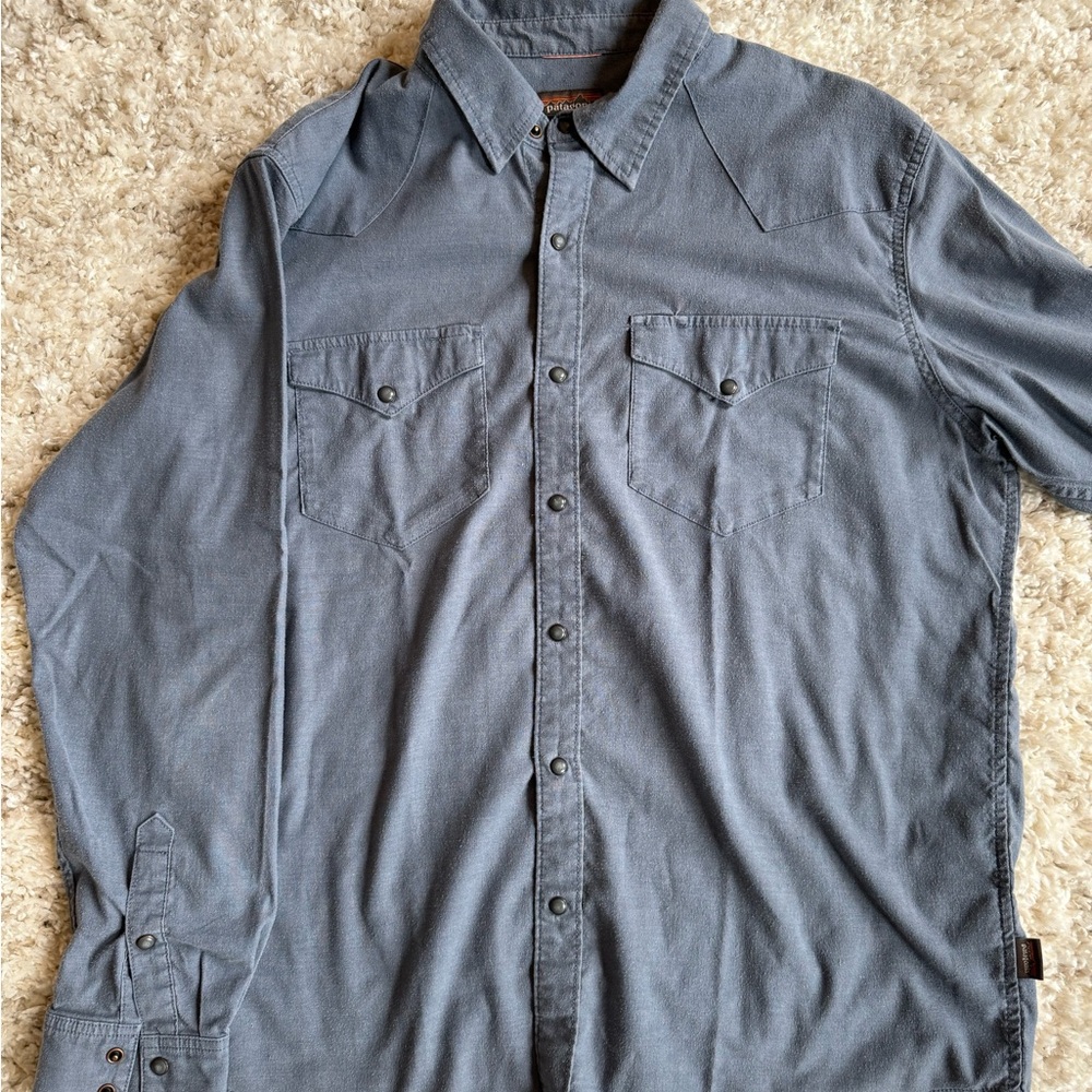 Patagonia Men's Organic Cotton Western Snap Shirt